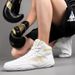 Unisex-Schuhe Indoor-Fitness-Trainingsschuhe Professionelle Qualität Professioneller Kampfwettbewerb Spezielle Sanda-Boxschuhe für Kinder_voghion.com