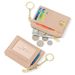 Cute Storage Commuter Portable Keychain Coin Purse Creative Multi-Card Slot Women's Simple Mini Card Holder_voghion.com
