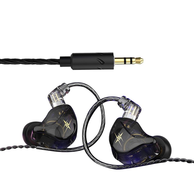 2 Adet QKZ ZXT Kablolu Kulaklık Ergonomik Mikrofonlu/Mikrofonsuz TPE 10mm Hareketli Bobinli Oyun İçin Kulak İçi Kulaklık_voghion.com