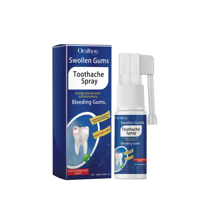 Hambavalu hooldussprei Gingival fire Hammaste hooldus Hambavalu suu ebamugavustunde hooldussprei_voghion.com
