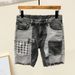 Patchwork-Jeansshorts für den Sommer, Jeansshorts für Herren mit mehreren Taschen, Baggy-Ripped-Jeans im Streetwear-Stil für Freizeitkleidung_voghion.com