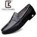 CKVUSAMG men's shoes spring men's casual toe shoes genuine leather British boat shoes driving lazy shoes one-step_voghion.com
