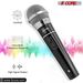 5 CORE Microphone Dynamic Vocal Handheld Mic Cardioid Unidirectional Microfono w On Off Switch + XLR Audio Cable for Singing Karaoke Public Speaking &_voghion.com