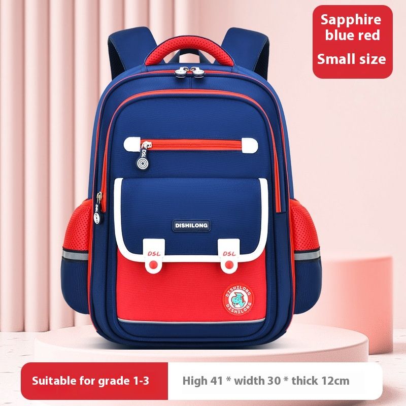 New printed elementary school boys, grades 1-3 to 6, reducing burden, protecting spine, waterproof for girls, backpack 2_voghion.com