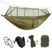 2 Person Camping Garden Hammock With Mosquito Net Outdoor Furniture Bed Strength Parachute Fabric Sleep Swing Portable Hanging_voghion.com