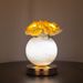 Lampada da scrivania con luce notturna Dreamy Planet Rose, per donne e migliori amiche, regalo creativo_voghion.com