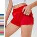 Damen Sportshorts mit lockerer Passform, zweiteilig, Anti-Exposure, Laufen, schnelltrocknend, atmungsaktiv, lässig, Yoga, Fitness, Hotpants_voghion.com