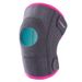 Ginocchiere per bambini per ciclismo e corsa – Attrezzatura protettiva traspirante regolabile per lo sport (13-32 kg, grigio-rosa/grigio-blu)_voghion.com