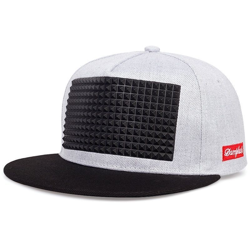 Hut für Herren, neuer koreanischer Modetrend, für Herren, Hip-Hop, verstellbarer Offsetdruck, flache Krempe, Cashew-Blume, Street Dance_voghion.com