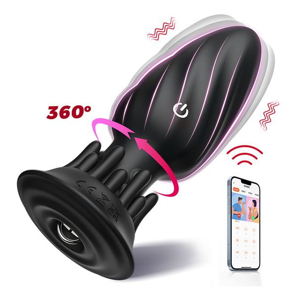 Vibratore anale in silicone TD per adulti_voghion.com