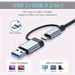 Space-Saving 8-in-1 USB Hub With Audio Jack, Multi-Port Adapter For Tablets, USB-Powered, 5V Operating Voltage, Compatible With Tablets_voghion.com