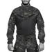 Herrenbekleidung Froschanzug Frühling und Herbst Stehkragen Langarm Camouflage Outdoor Trainingsanzug Herren Multi Pocket CS Instructor Uniform_voghion.com