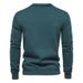2024 Herbst und Winter neue Herren Strickjacke hochwertiger Business einfarbiger Strickpullover_voghion.com
