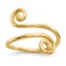 14k Swirl Toe Ring_voghion.com