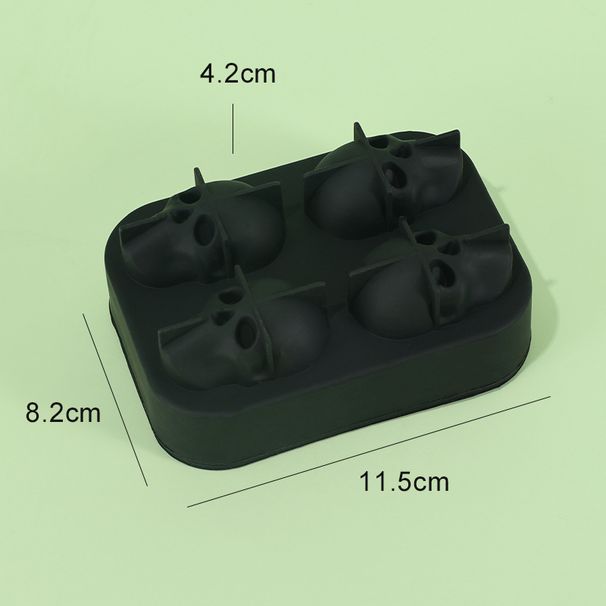 6-Piece Silicone Ice Cube Tray Set - Square & Round Ice Ball Molds For Cocktails & Drinks (BPA-Free Flexible Freezer Safe Easy Release)_voghion.com