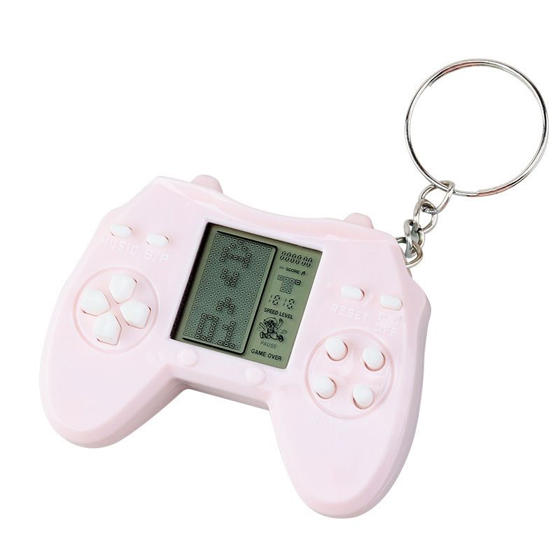 Klassischer Tetris Mini Controller Snake Spielkonsole Schlüsselanhänger Geschenk_voghion.com