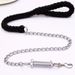 Nylon Explosion-Proof Pet Eight-Strand Large With Buffer Dog Walking Leash_voghion.com
