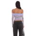 Elegantes Off-Shoulder-Spitzentop – One-Shoulder-Rückenfreie Bluse für Damen | Sommer & Frühling Essential_voghion.com