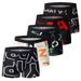 Overseas Platform 5er-Pack Herren-Unterwäsche-Set in Übergröße, einfarbig, gemischt, Sport-Komfort-Boxershorts_voghion.com