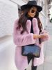 Lapel Imitation Rabbit Fur Coat For Women European And American Temperament Commuting Long Sleeve Imitation Fur Coat Warm Large Size Women's Clothing_voghion.com