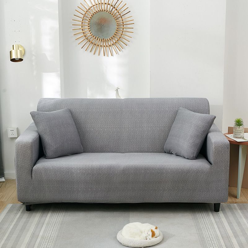 Texturmuster einfarbiger Sofabezug Komplettpaket elastischer Sofabezug Universal-Sofabezug Komplettbezug Kombinationssofa_voghion.com