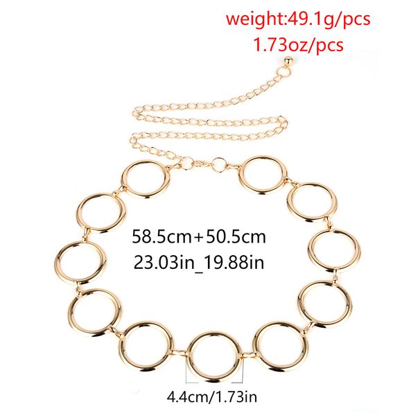 Alloy Vintage Geometric Body Accessories (legering 0413) Modesmycken Nhxr2730-alloy-0413_voghion.com