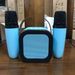 Enceinte karaoké portable Bluetooth intégrée avec double microphone - Modèle à succès international homologué_voghion.com