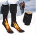 Unisex winter outdoor electric heating socks battery box heating warm socks sole heating foot warmer black_voghion.com