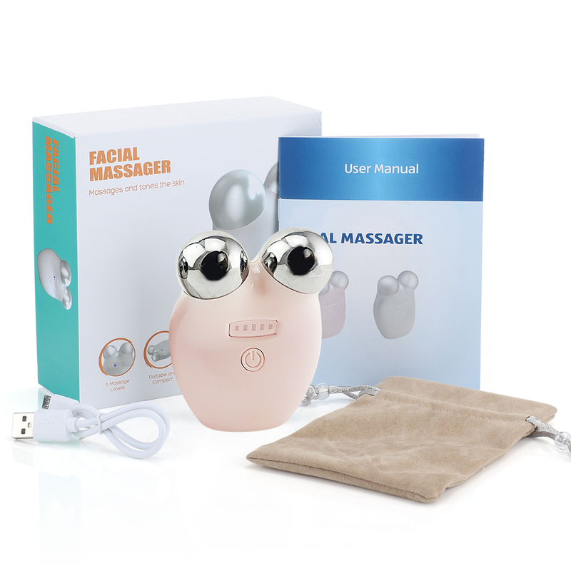Gesichtsmassagegerät, Mikrostrom, EMS-Gesichtslifting, Hautstraffung, Schönheitsgerät, Faltenentfernung, Hautverjüngung_voghion.com