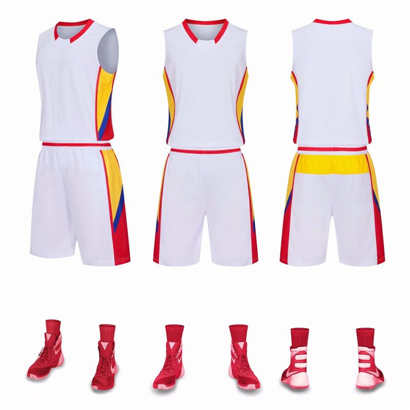 21 New Suit Set for Men's Personalized Student Training Team Uniform Trendy Tank Top Sports Basketball Shirt_voghion.com
