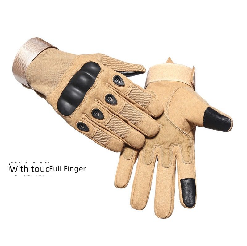 Full Finger Special Forces Military Fans Self-Defense Abrasion Resistant Tactical Gloves_voghion.com