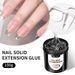 Nail Glue Canned Nail Extension Glue Solid Carving Shaping Paper Free Non Sticky Fast Extension Nail Stickers Nail Shop_voghion.com