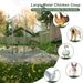 Large Metal Chicken Coop, Walk-in Chicken Run,Galvanized Wire Poultry Chicken Hen Pen Cage, Rabbits Duck Cages With Waterproof And Anti-Ultraviolet Cover For Outside(10' L X 20' W X 6.56' H)_voghion.com
