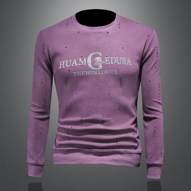 Abbigliamento maschile Autunno e inverno Nuovo di alta qualità Casual Stampa a caldo Stella Uomo Felpa a maniche lunghe_voghion.com