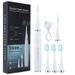 sada elektrických zubních kartáčků pro domácnost, elektrický zubní kartáček šest v jednom, nástroj pro čištění a bělení zubního kamene_voghion.com
