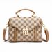 2023 New Women's Handheld Bag Fashionable and Simple One Shoulder Crossbody Women's Bag Printed Small Square Bag_voghion.com