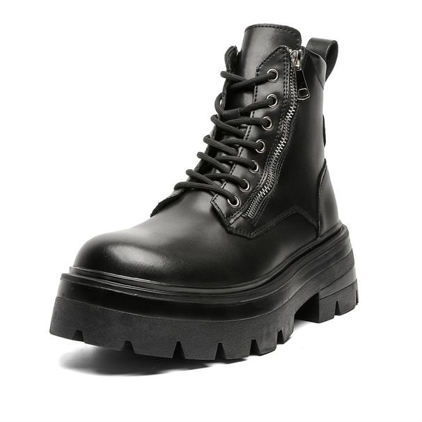 Botas Martin para hombre, botas retro con cordones, botas cortas_voghion.com