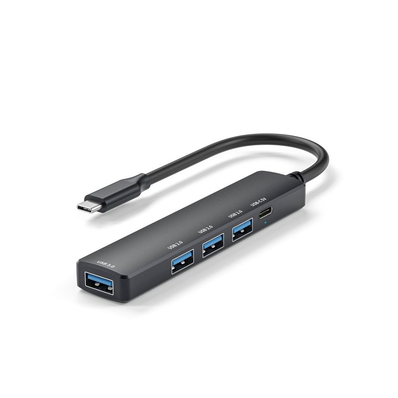 Eladó nagy sebességű USB 3.0 hub, egy-négy 4 portos laptop, Type-C dokkolóállomás-elosztó_voghion.com