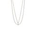 High-Value Double-Layer Circle For Women, Niche Design Choker, Imple Ins Tyle, Minimalist Clavicle Chain Necklace_voghion.com