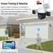 QD22 Three-screen Surveillance Camera WiFi Version Three-eye Ultra-high-definition Outdoor Waterproof Panoramic_voghion.com