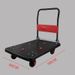 Ultra-silent Trolley With 360-degree Rotating Wheels, Foldable Trolley Handling And Storage, Suitable For Factories And Workshops, Can Carry 661.39LB Silent Trolley (black)_voghion.com