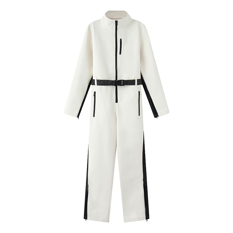 Women's Winter Ski Jumpsuit – Waterproof & Thermal Full-Body Snowsuit With Hood – Windproof Snowboarding Onesie For Alpine & Freestyle (XS-L)_voghion.com