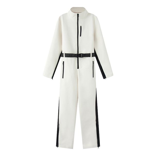 Women's Winter Ski Jumpsuit – Waterproof & Thermal Full-Body Snowsuit With Hood – Windproof Snowboarding Onesie For Alpine & Freestyle (XS-L)_voghion.com