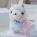 Colorful Llama Plush Tiedye Toy Keychain Adorable Backpack Charm Gift For Kids_voghion.com