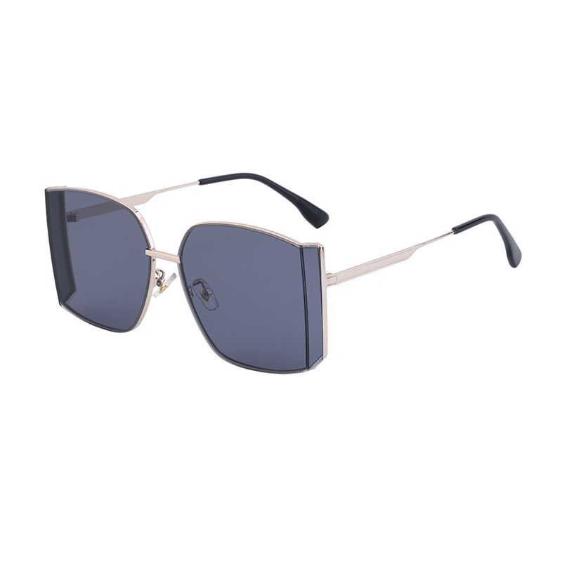 New Fashion Nylon Tile Sunglasses For Women, High End Frameless Sunglasses For Women, Sun Protection And UV Protection_voghion.com