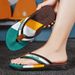 Sommernye mænds flip-flops skridsikre udenfor at bære flip-flops mænds udendørs strandsko sandaler sandaler_voghion.com