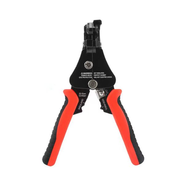 Alicate de corte e crimpagem profissional para fios automotivos - Alicate elétrico multifuncional 3 em 1 com lâminas de aço manganês de alta dureza_voghion.com