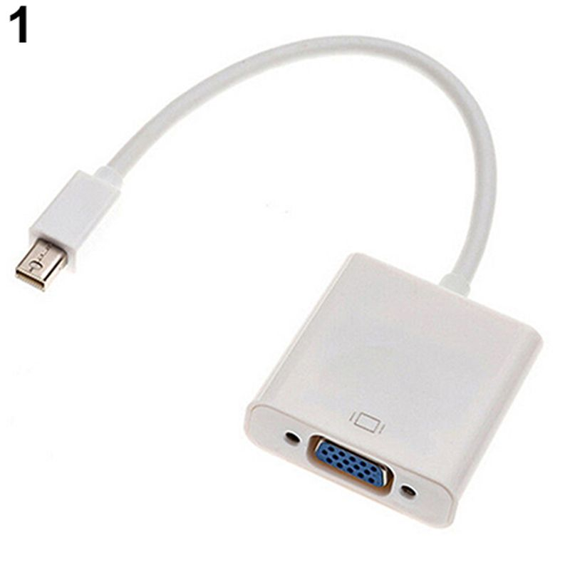 Xinweiqing Mini DisplayPort DP to VGA HDMI-compatible DVI Converter Adapter Cable for Appl-e Book_voghion.com