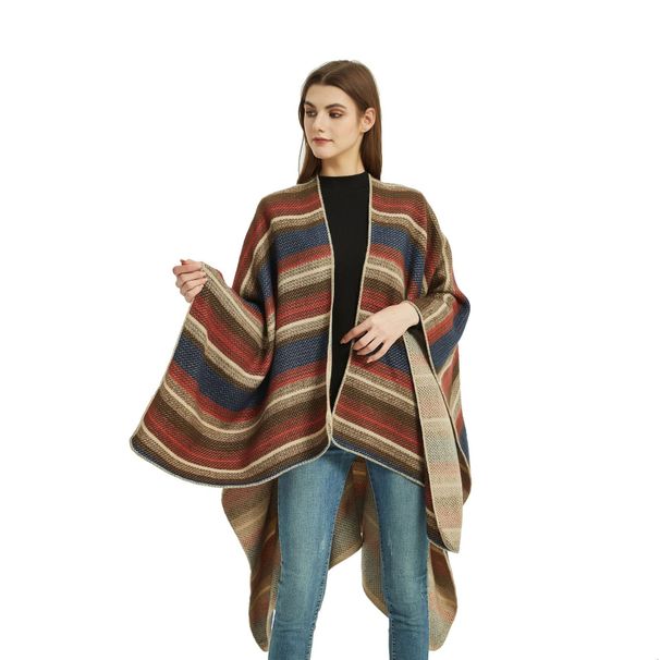 Coperta calda da ufficio e da esterno in stile denim americano per autunno e inverno_voghion.com