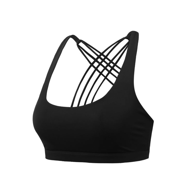Damenbekleidung Yoga-Sport-BH, schnelltrocknend, stoßfest, Lauf-Fitness, europäischer und amerikanischer Sport-BH in großen Größen für Damen_voghion.com